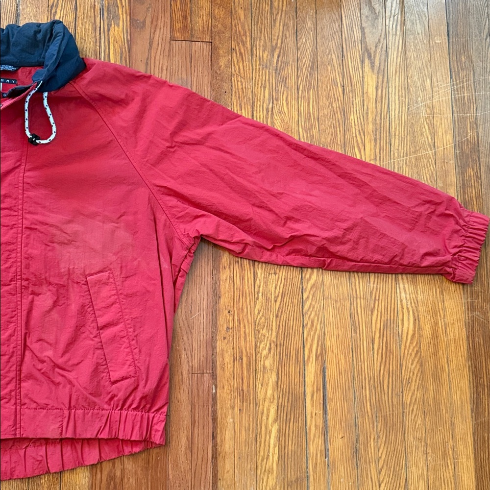 90’s Tommy Hilfiger Vintage Packable Hooded Jacket - Picture 3 of 14